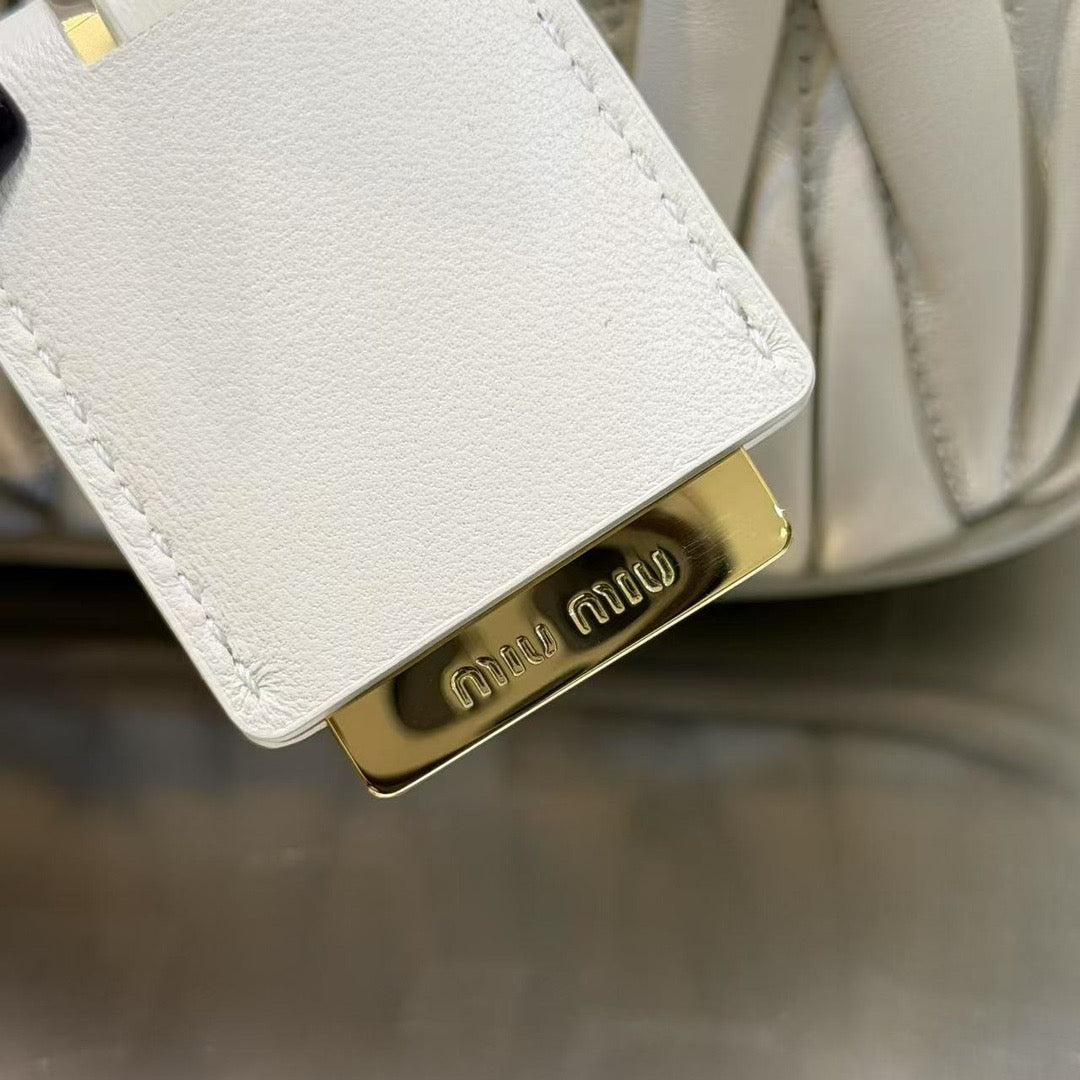 MIU M ARCADIE MATELASSE BAG