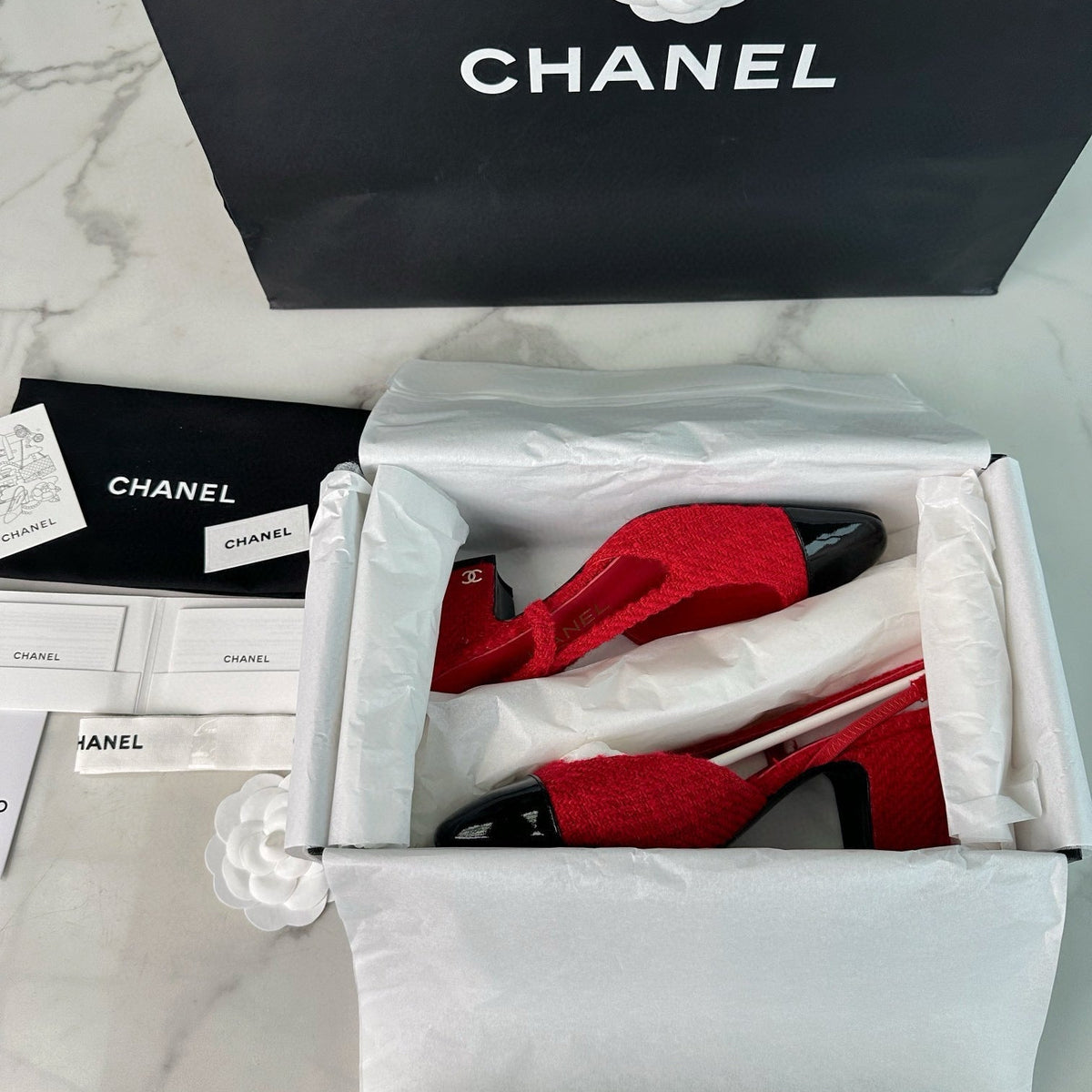 CC SLINGBACK HEELS