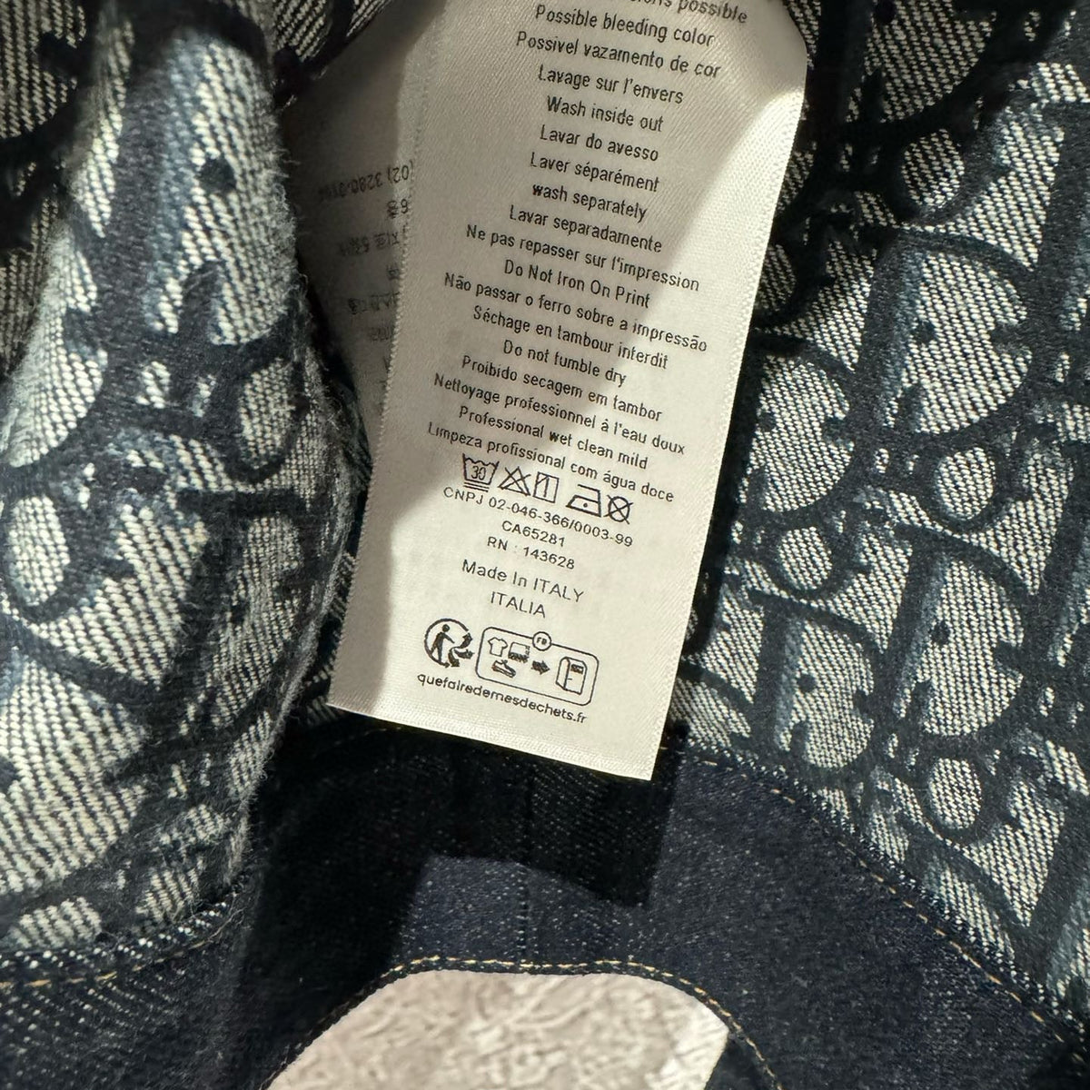 CD DENIM JACKET