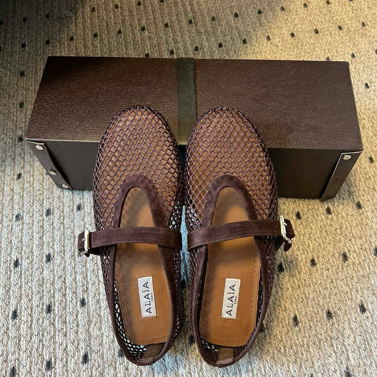 ALAIA BALLET FLATS
