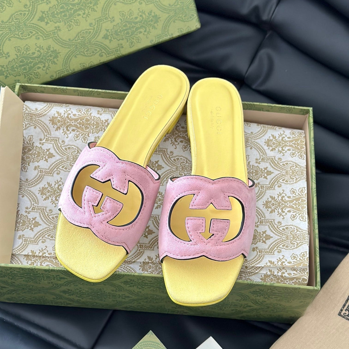GG CUT OUT SANDALS