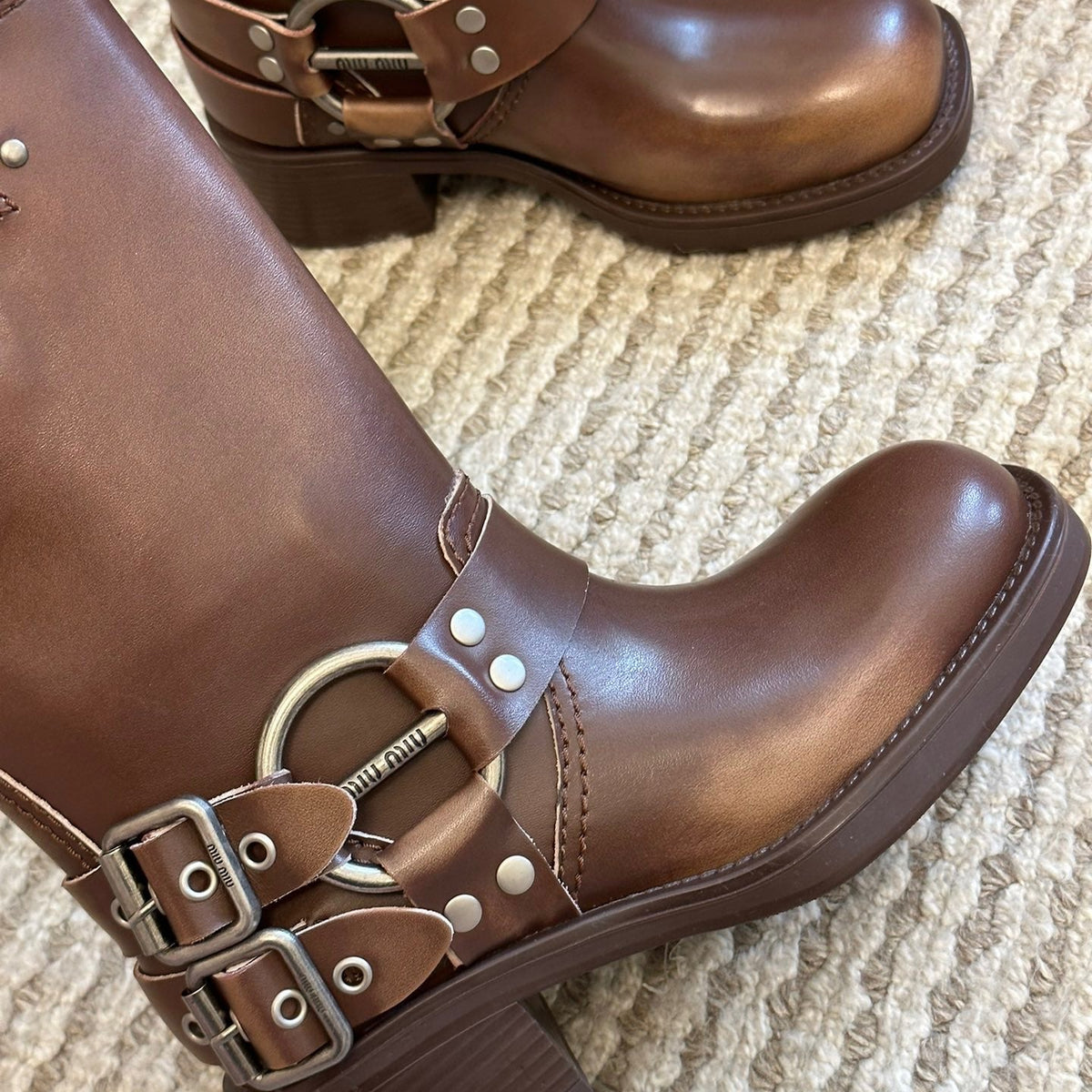 MIU M BOOTS