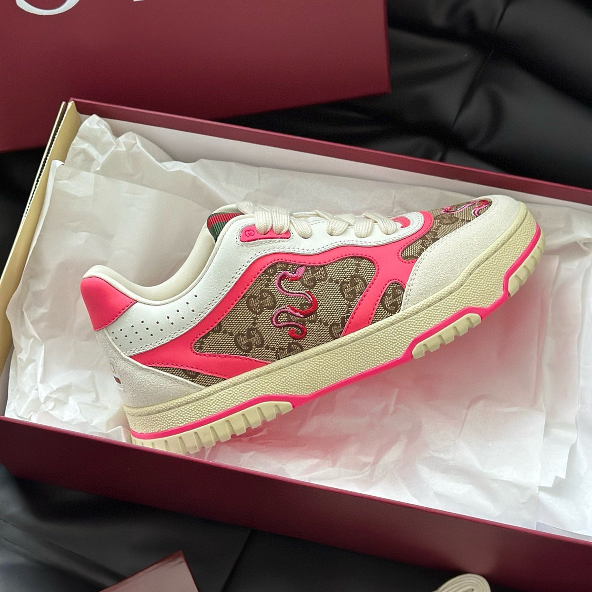 GG RE WEB SNEAKER
