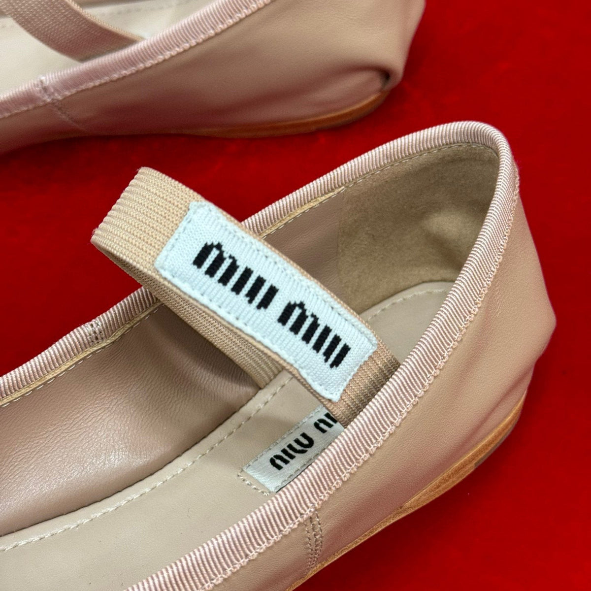 MIU M BALLERINA FLATS
