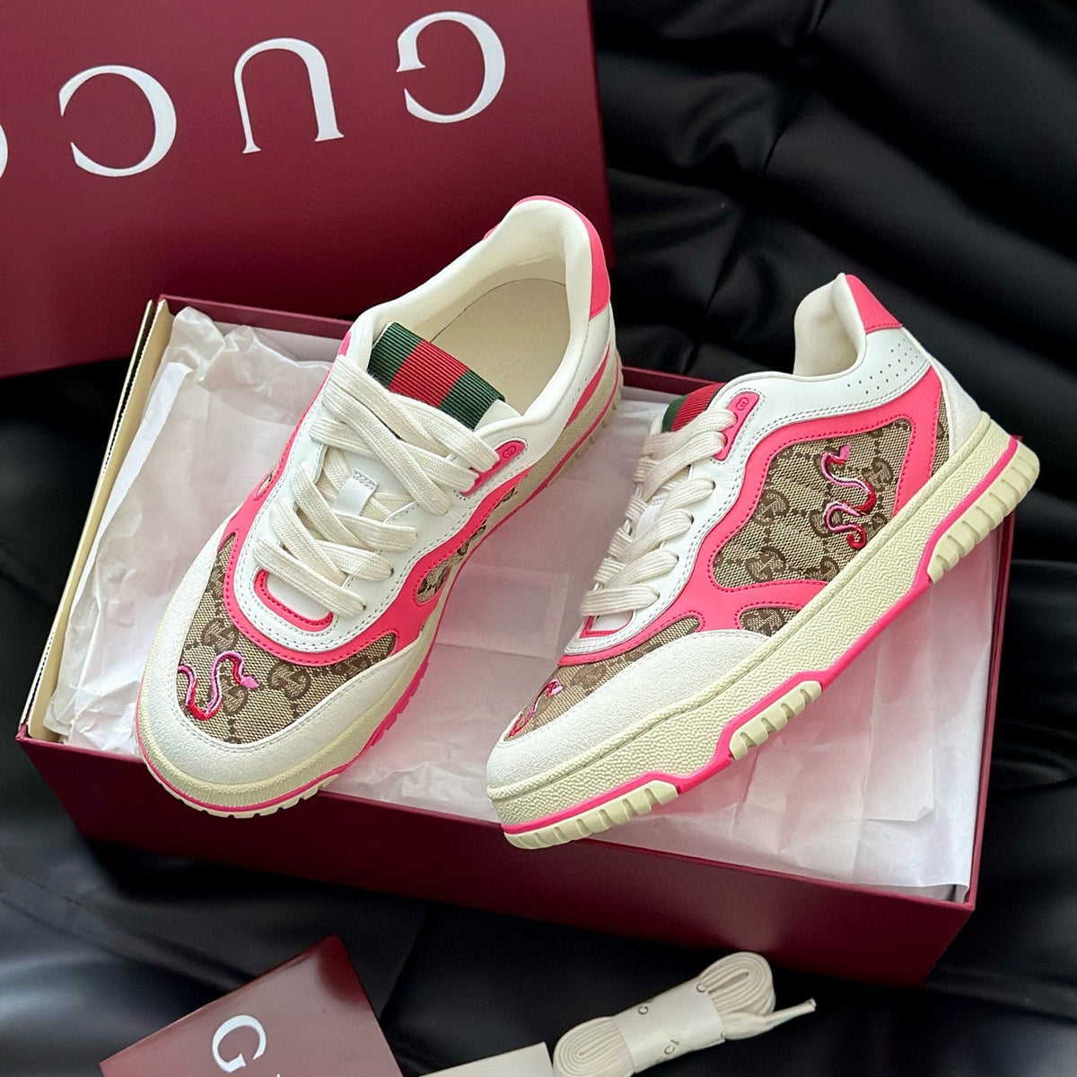 GG RE WEB SNEAKER