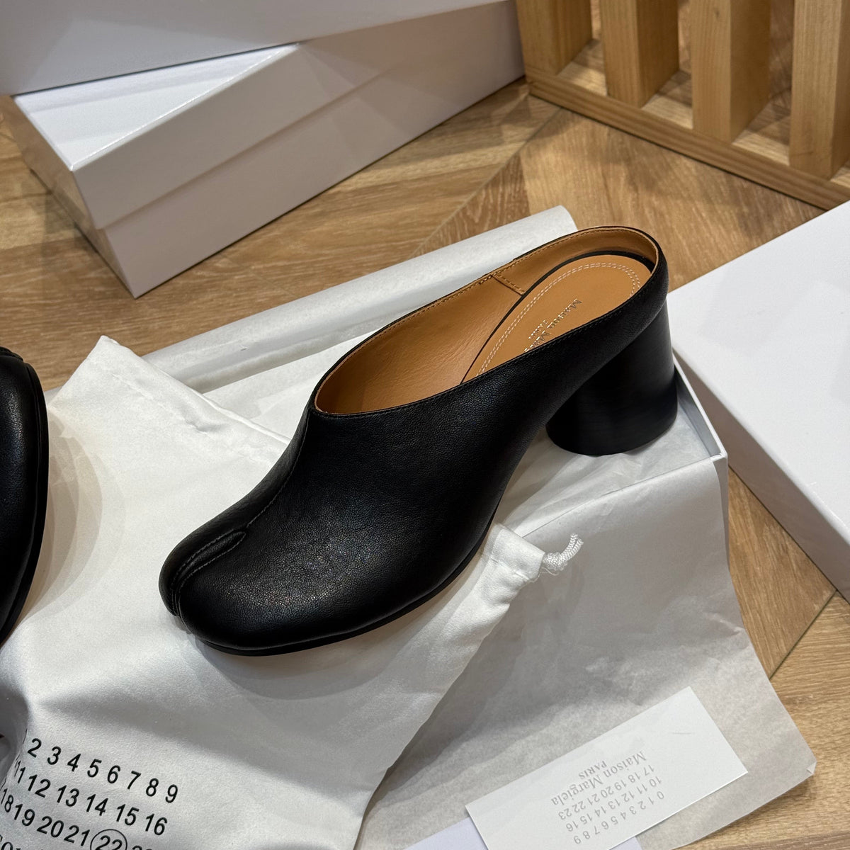 MAISON M TABI HEELS
