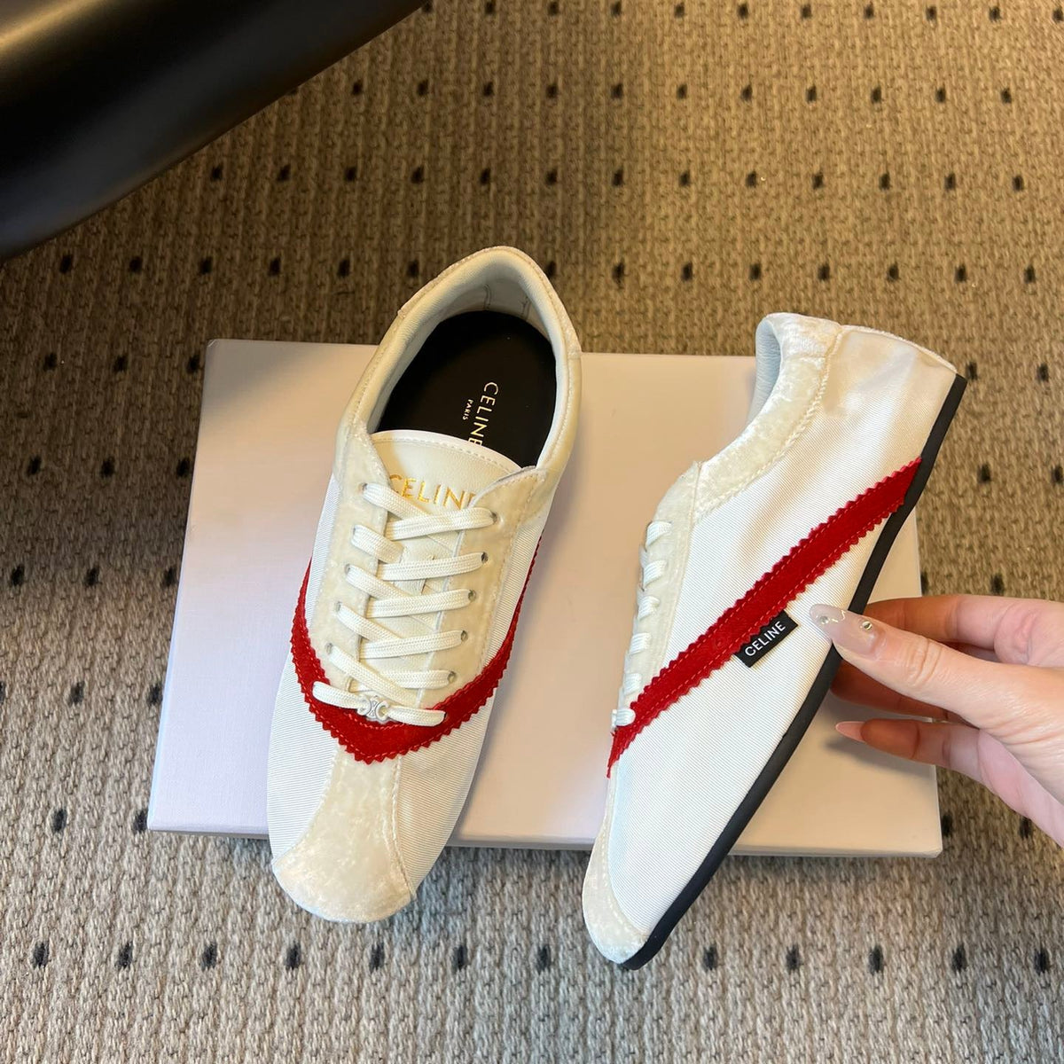 CEL FLAT SNEAKERS