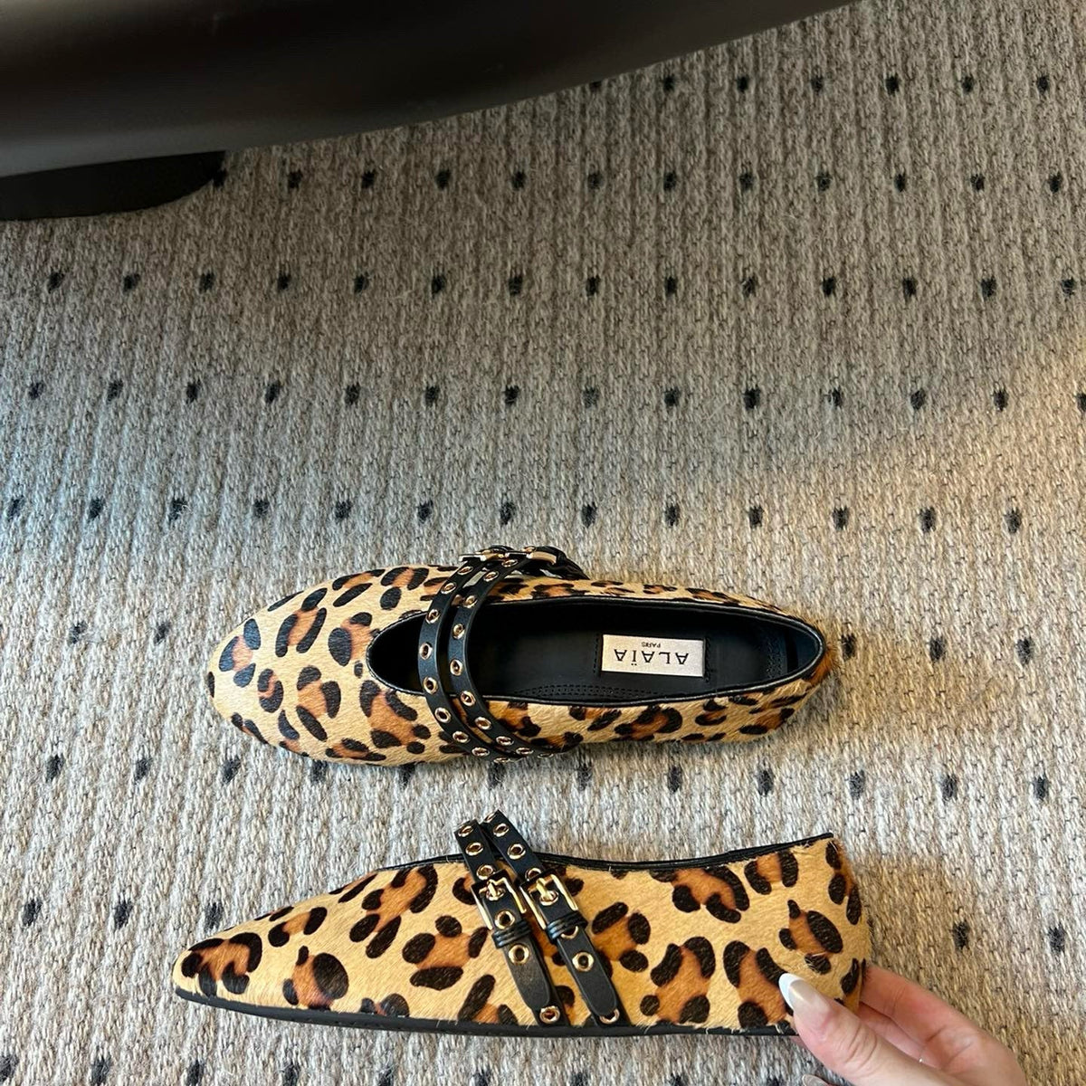 ALAIA BALLET FLATS