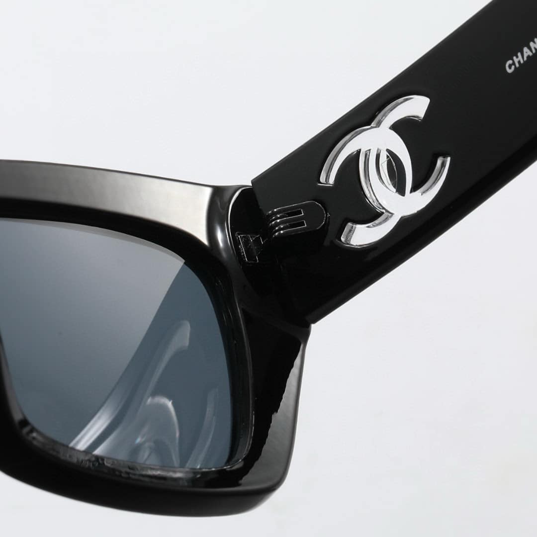 CC CAT EYE SUNGLASSES ACETATE AND NYLON BLACK