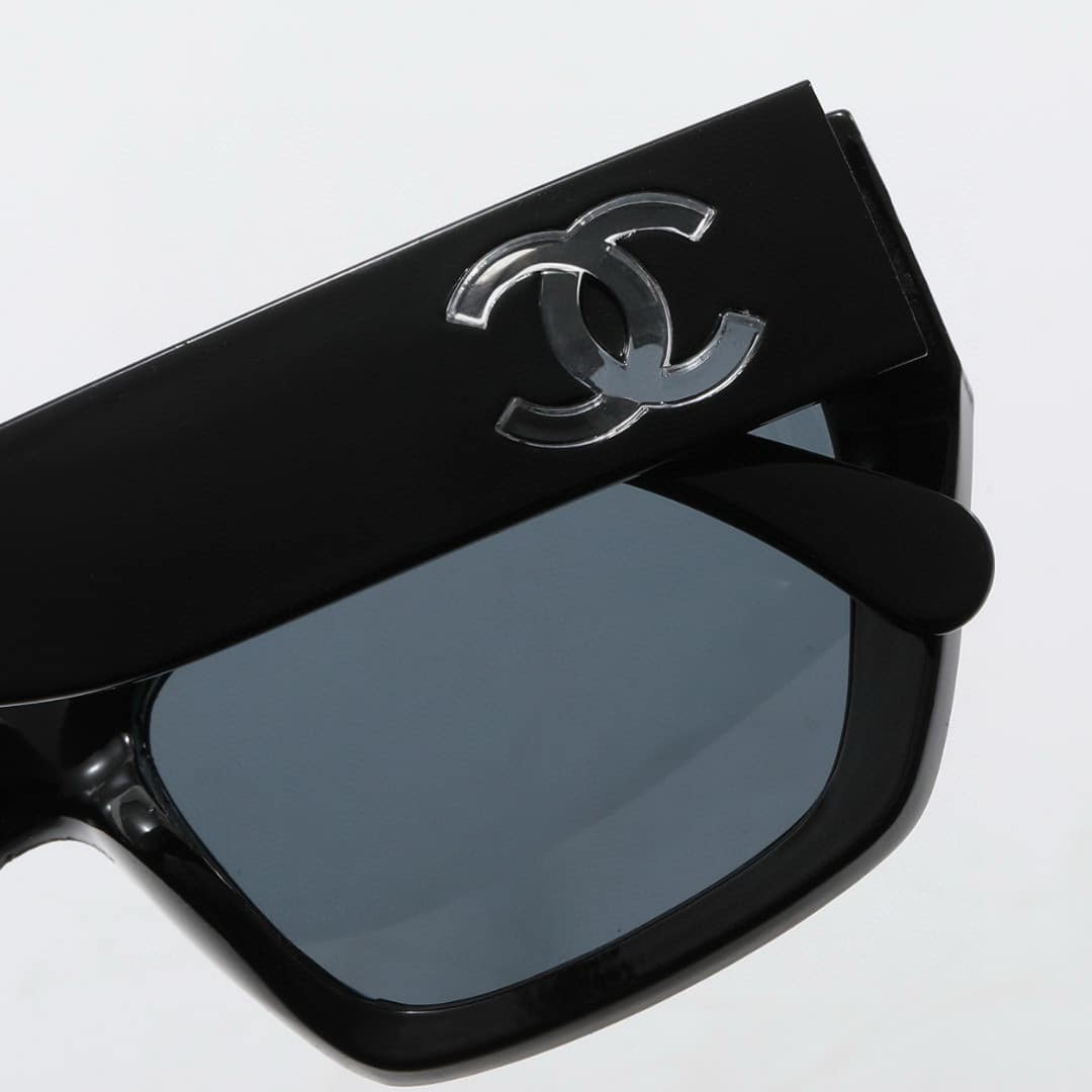 CC CAT EYE SUNGLASSES ACETATE AND NYLON BLACK