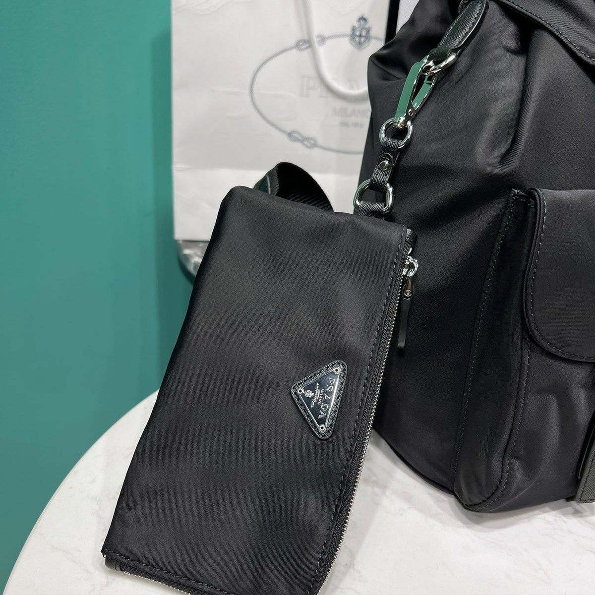 PD RE NYLON BACKPACK