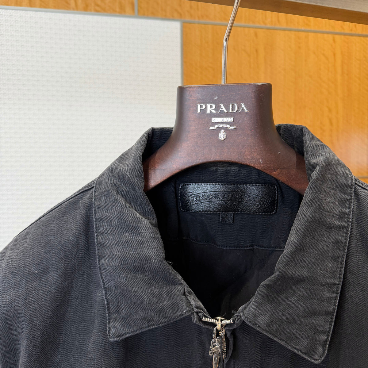 CHROME H DENIM JACKET