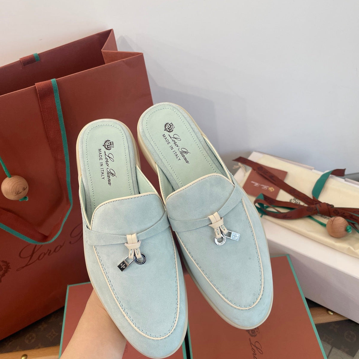 LORO P SUMMER CHARMS MULES