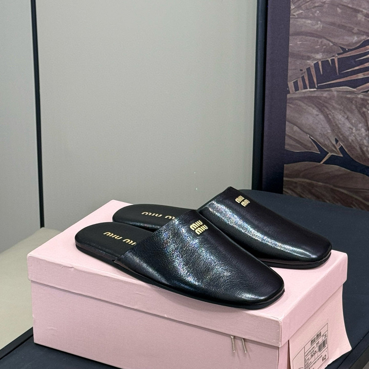 MIU M SLIPPERS