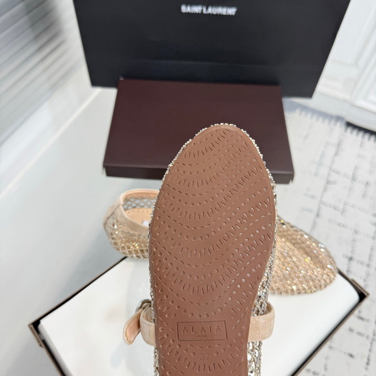 ALAIA BALLET FLATS