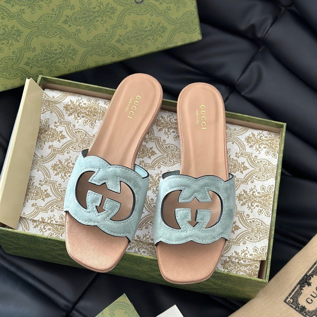 GG CUT OUT SANDALS