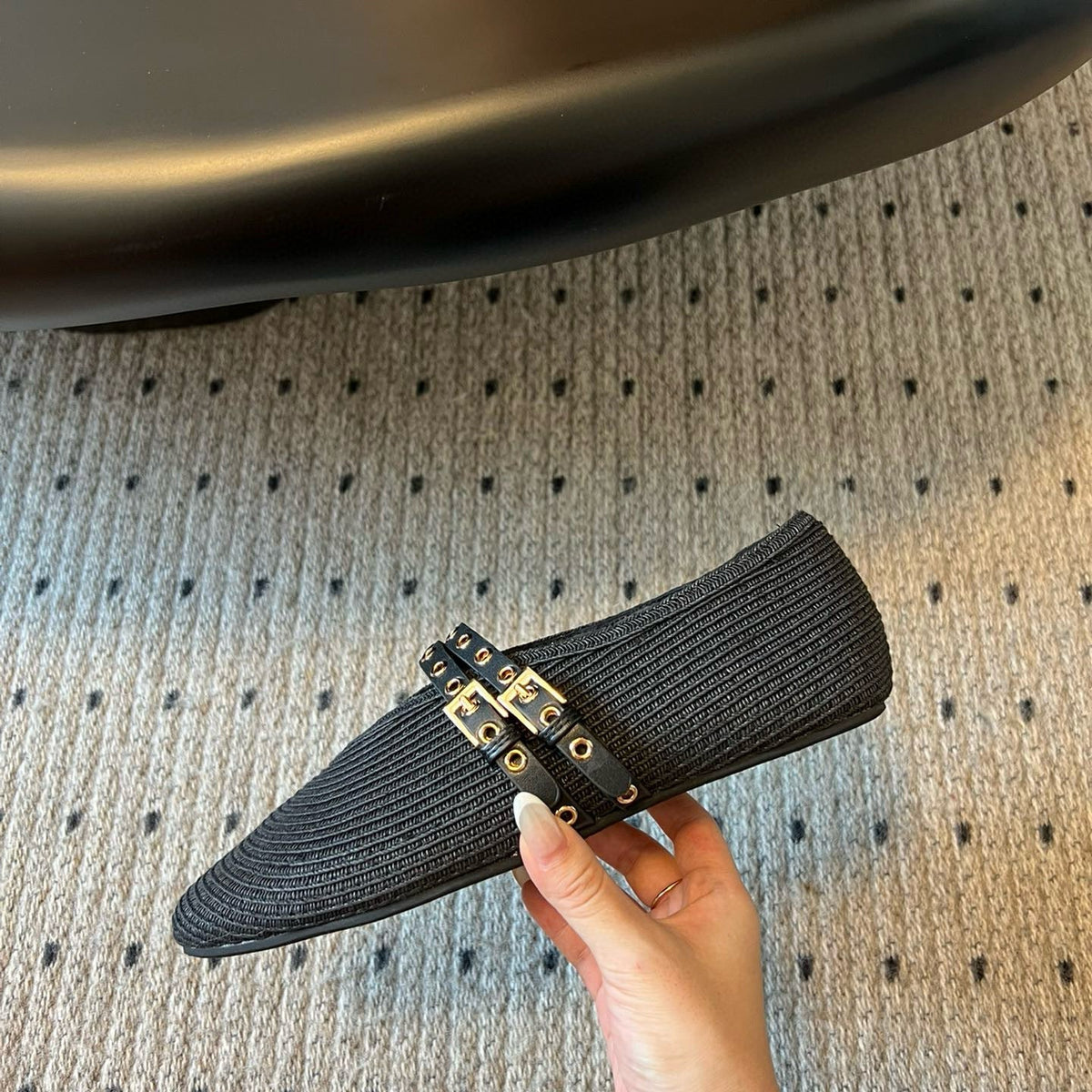 ALAIA BALLET FLATS