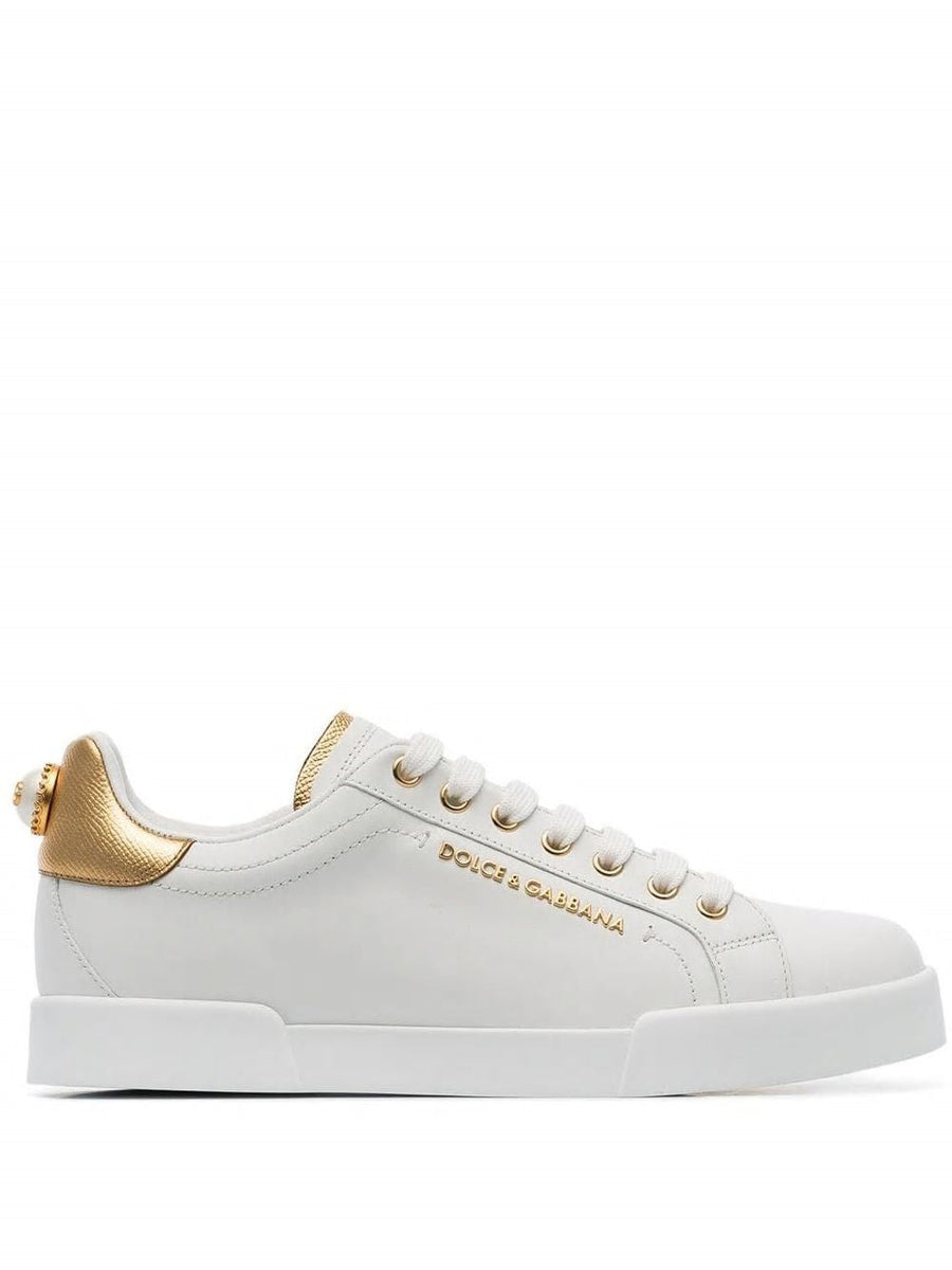 PORTOFINO SNEAKERS WITH PEARL