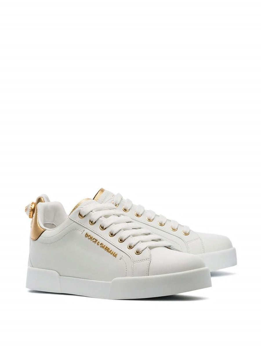 PORTOFINO SNEAKERS WITH PEARL