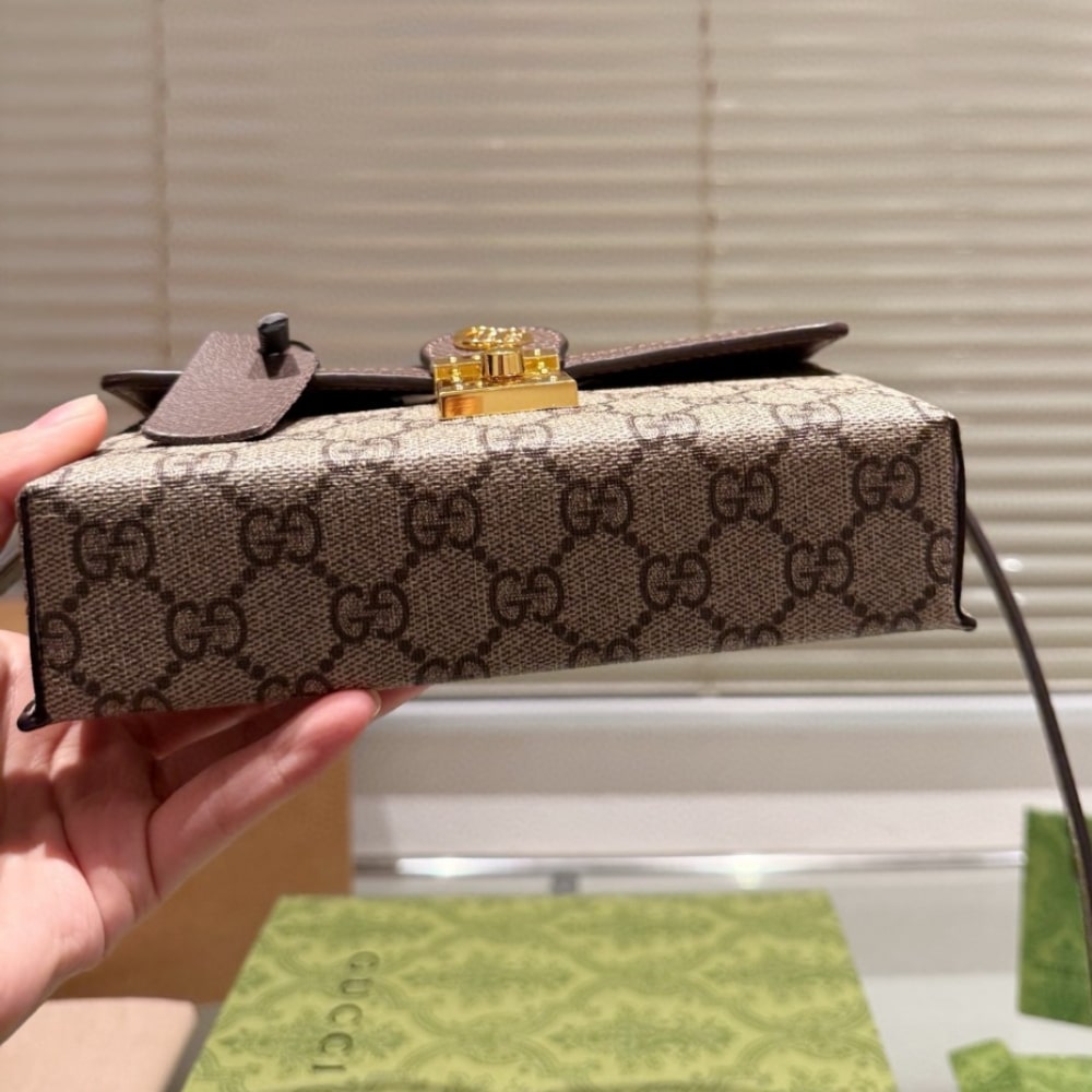 GG OPHIDIA MINI BAG BEIGE 18CM 772314 K9GSG 8367