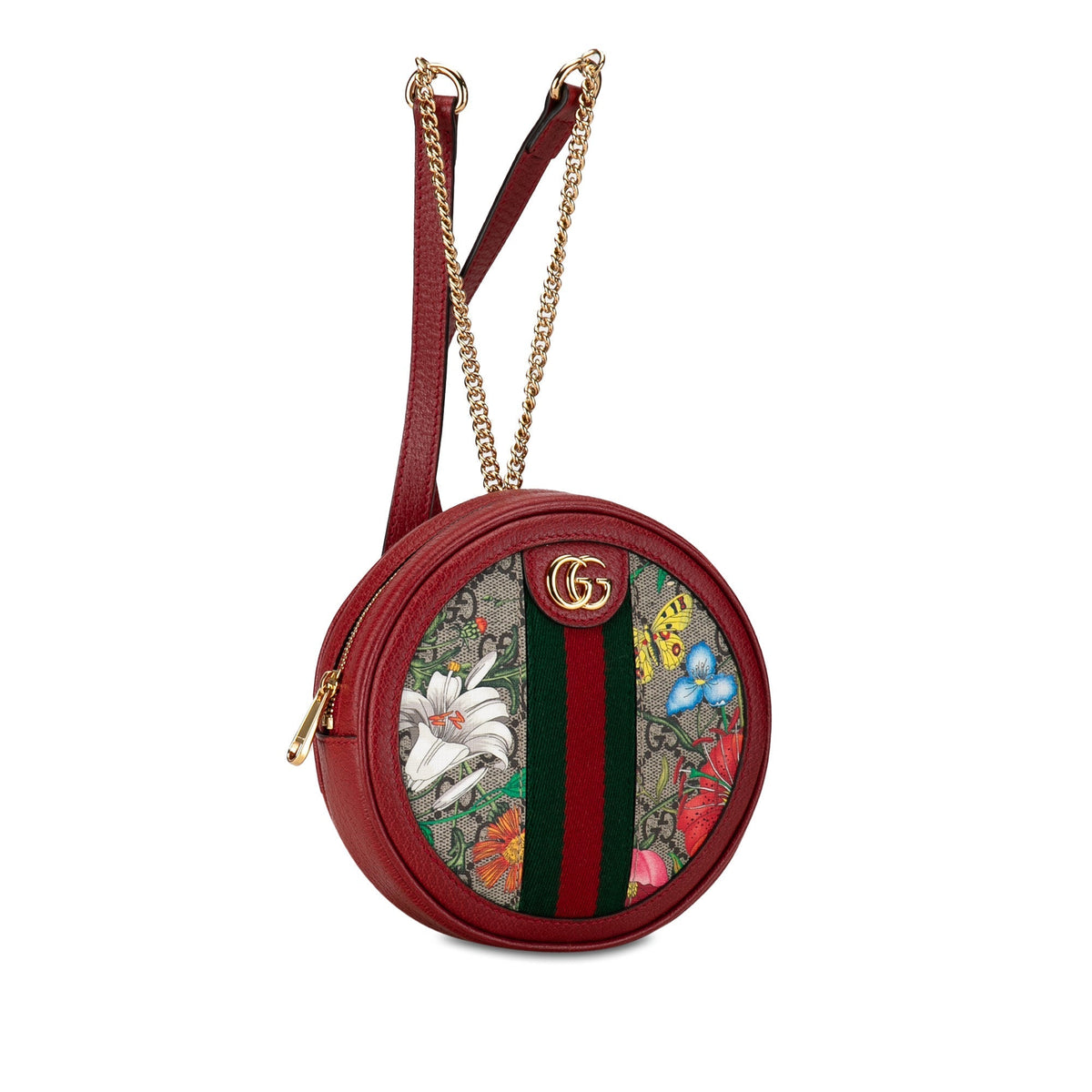GUCCI GG Supreme Flora Ophidia Backpack