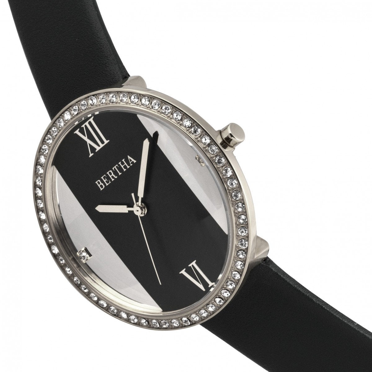 Bertha Ingrid Leather-Band Watch
