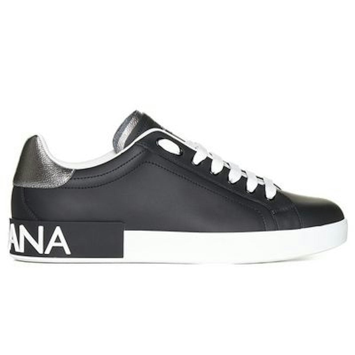 PORTOFINO SPOILER LEATHER LOW-TOP SNEAKERS