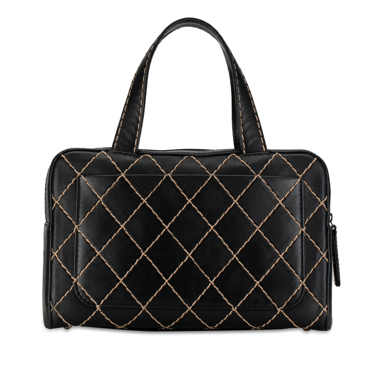 Chanel CC Wild Stitch Lambskin Handbag (SHG-GFLpJL)