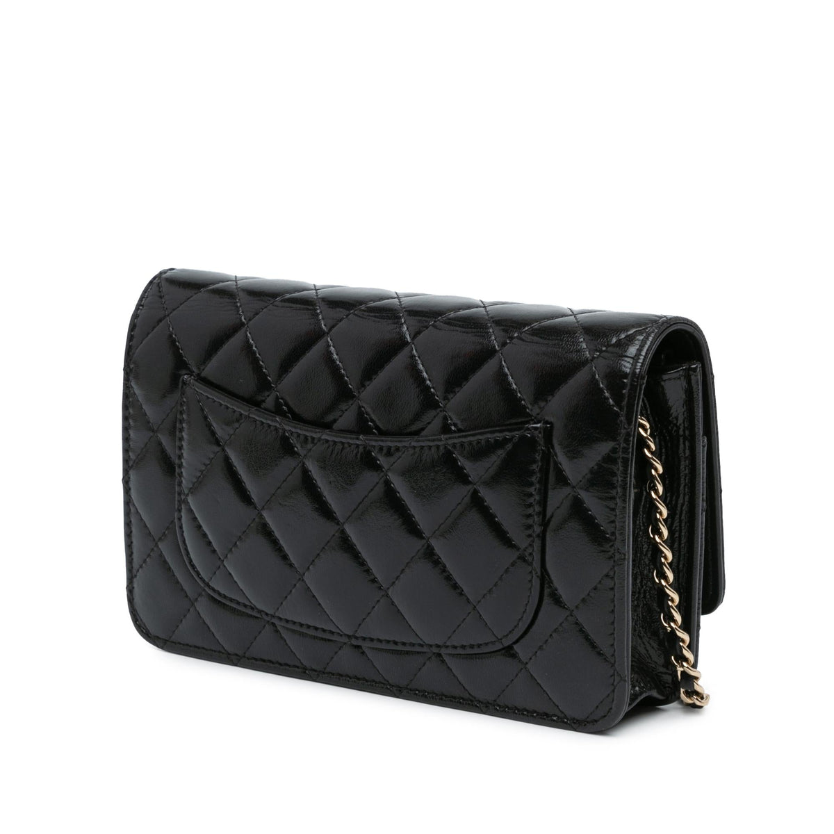 Top Quality Chanel Glazed Calfskin Pearl Charms Wallet On Chain (SHG-slyTlx)
