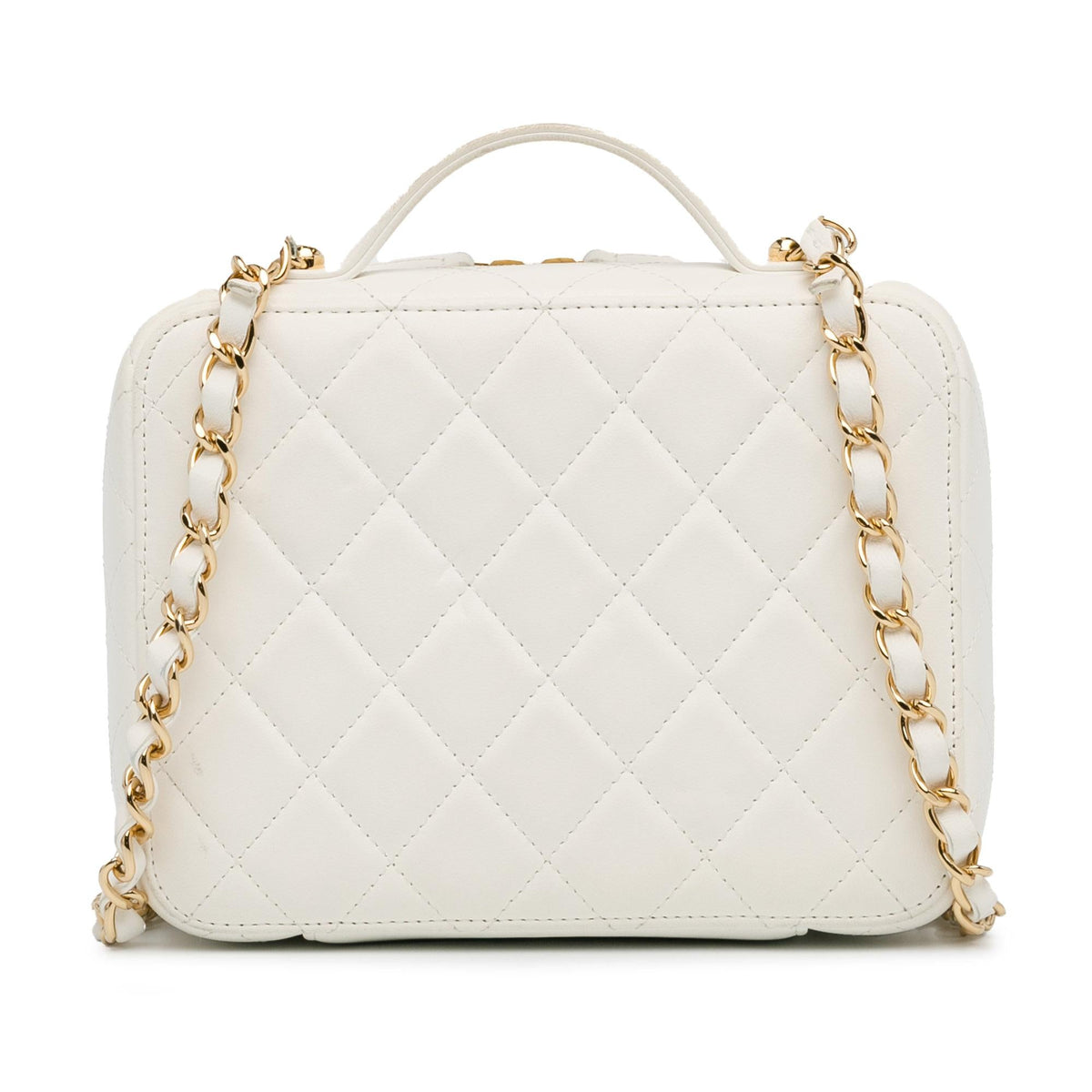 Chanel Golden Plate Vanity Case (SHG-B4IXoj)