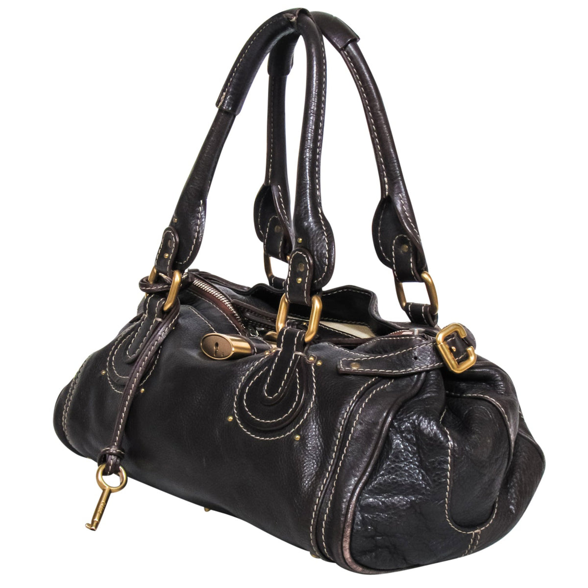 Chloe - Brown Leather Medium Paddington Bag