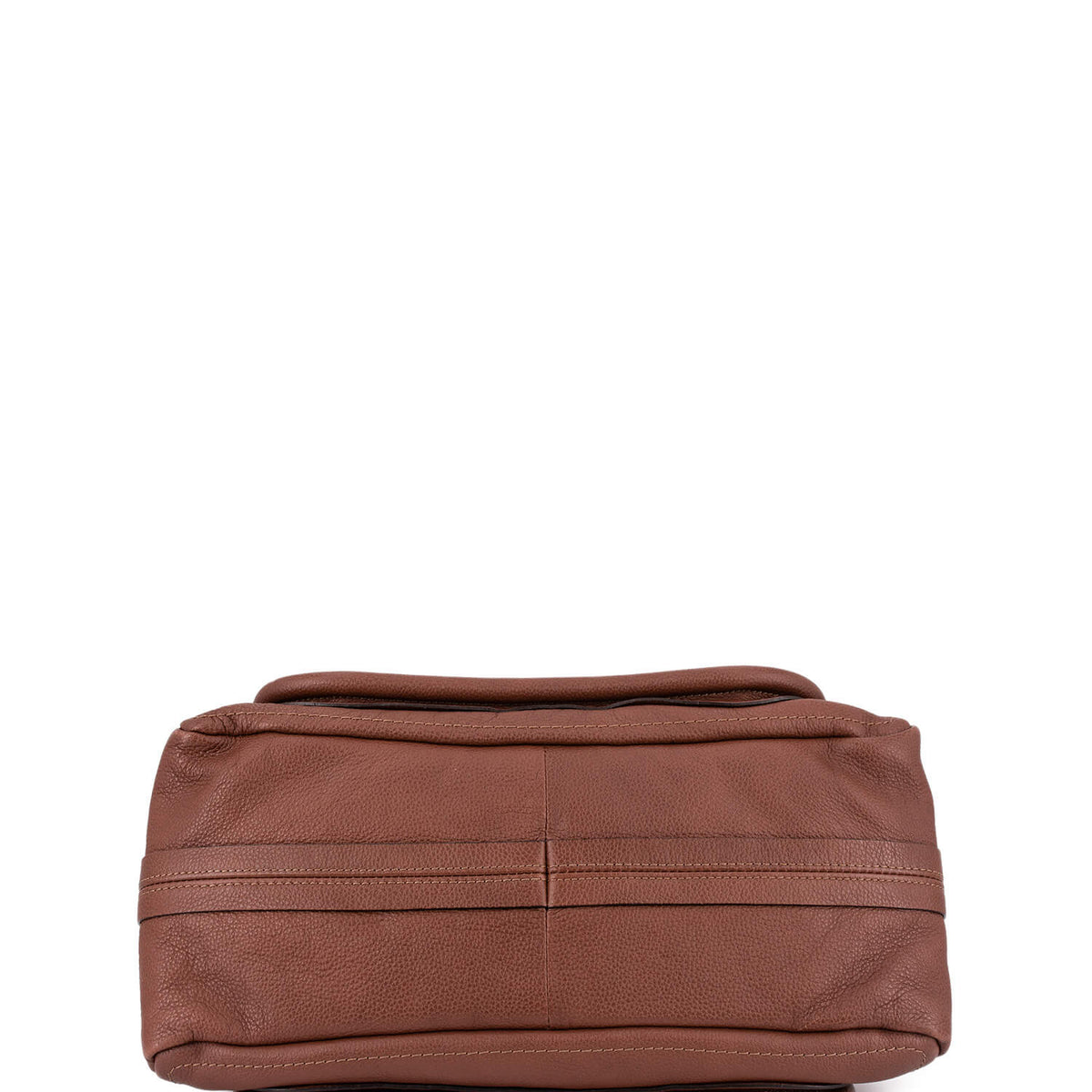 Chloe Calfskin Medium Paraty Bag Brown