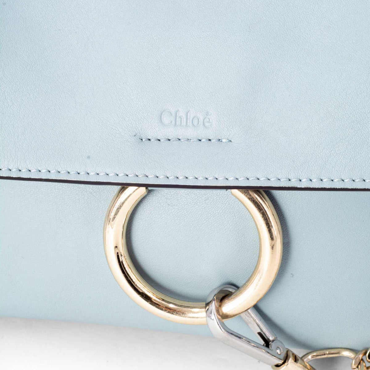 Chloe Leather Small Faye Day Shoulder Bag