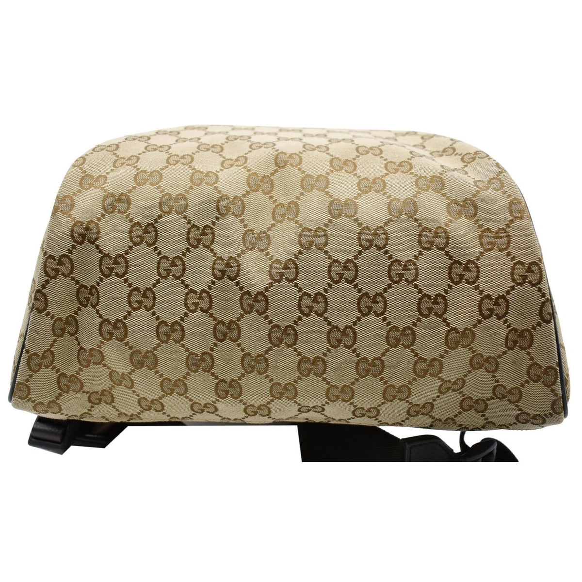 GUCCI GG Monogram Canvas Travel Backpack Bag Beige 449906