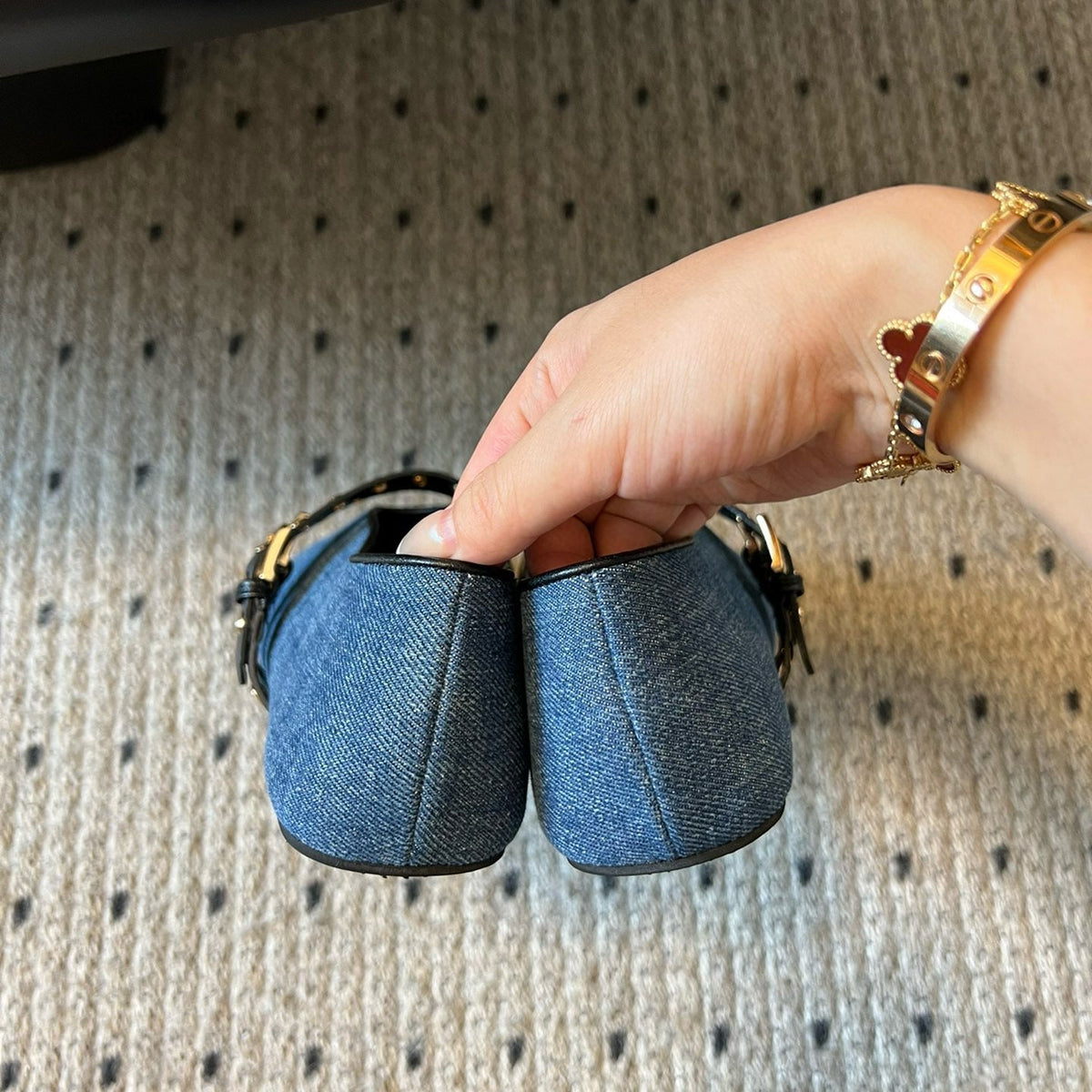 ALAIA BALLET FLATS