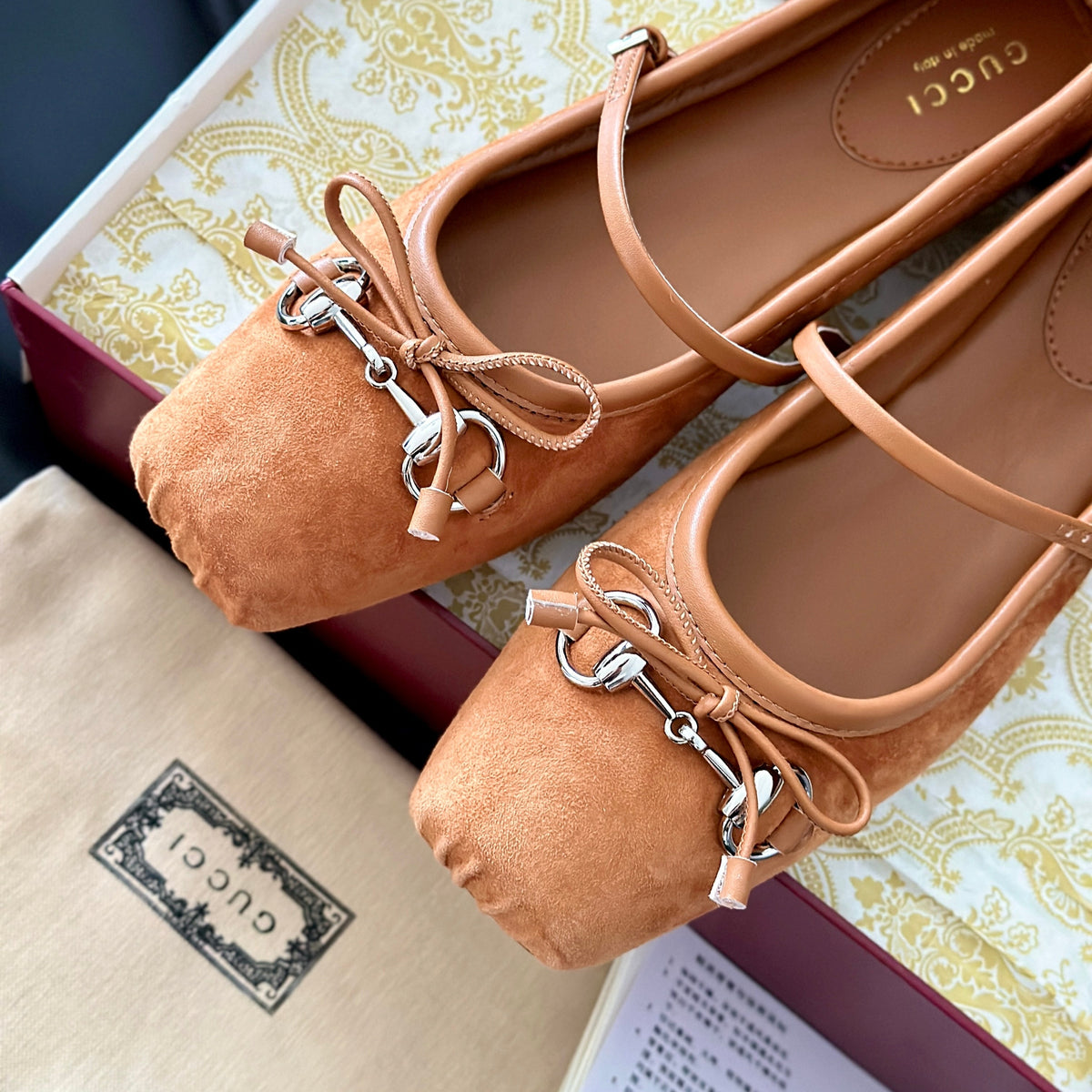 GG BALLET FLATS