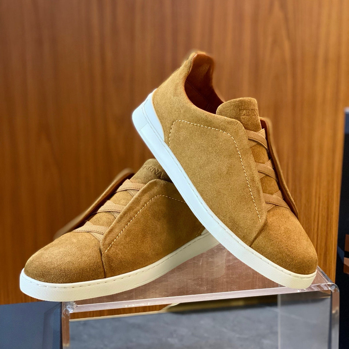 ZEGN TRIPLE STITCH SNEAKER