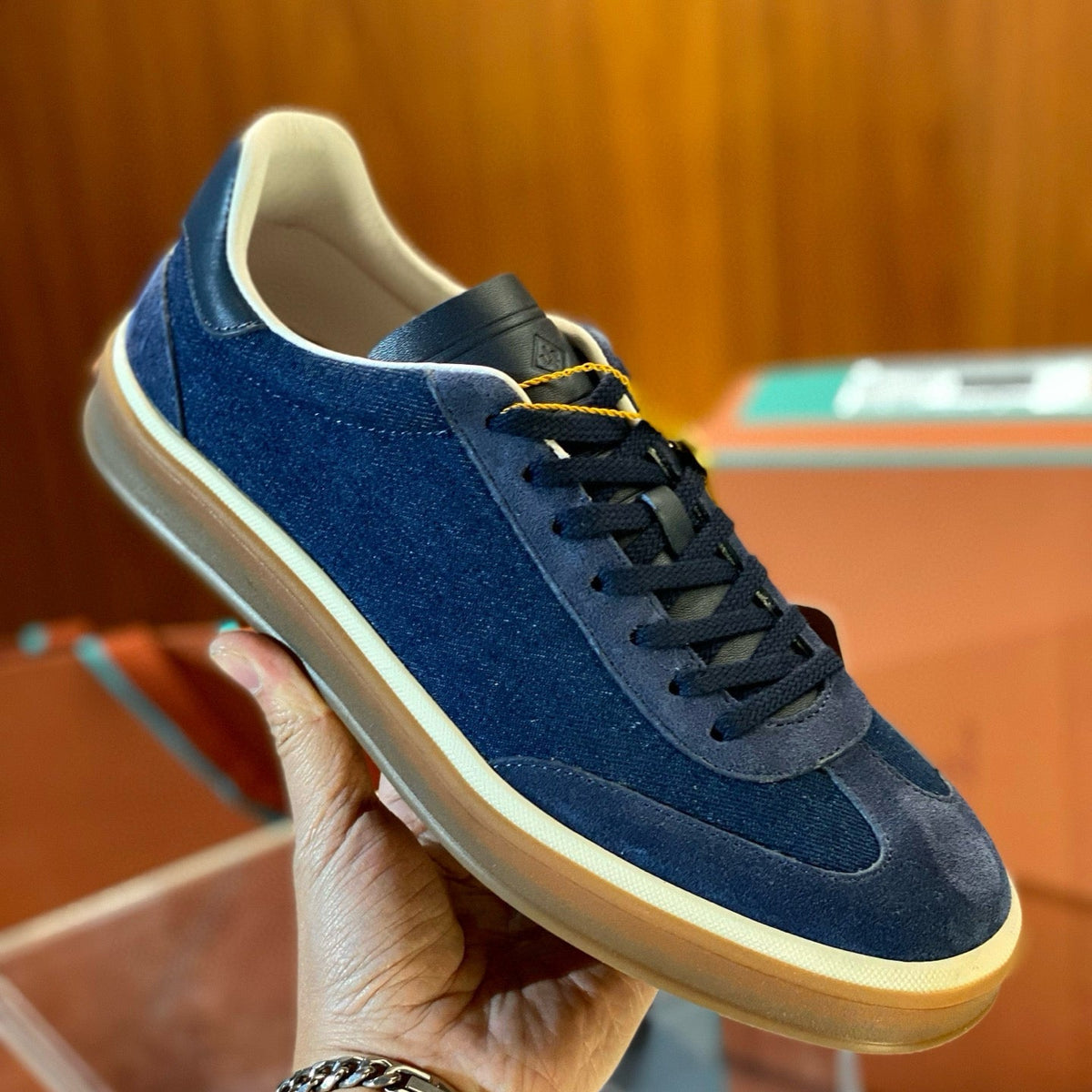 LORO P TENNIS WALK TRAINERS