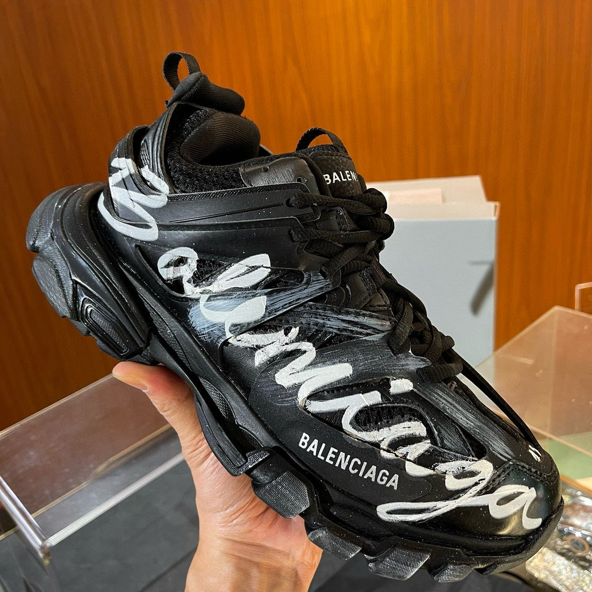 BAL TRACK SNEAKERS