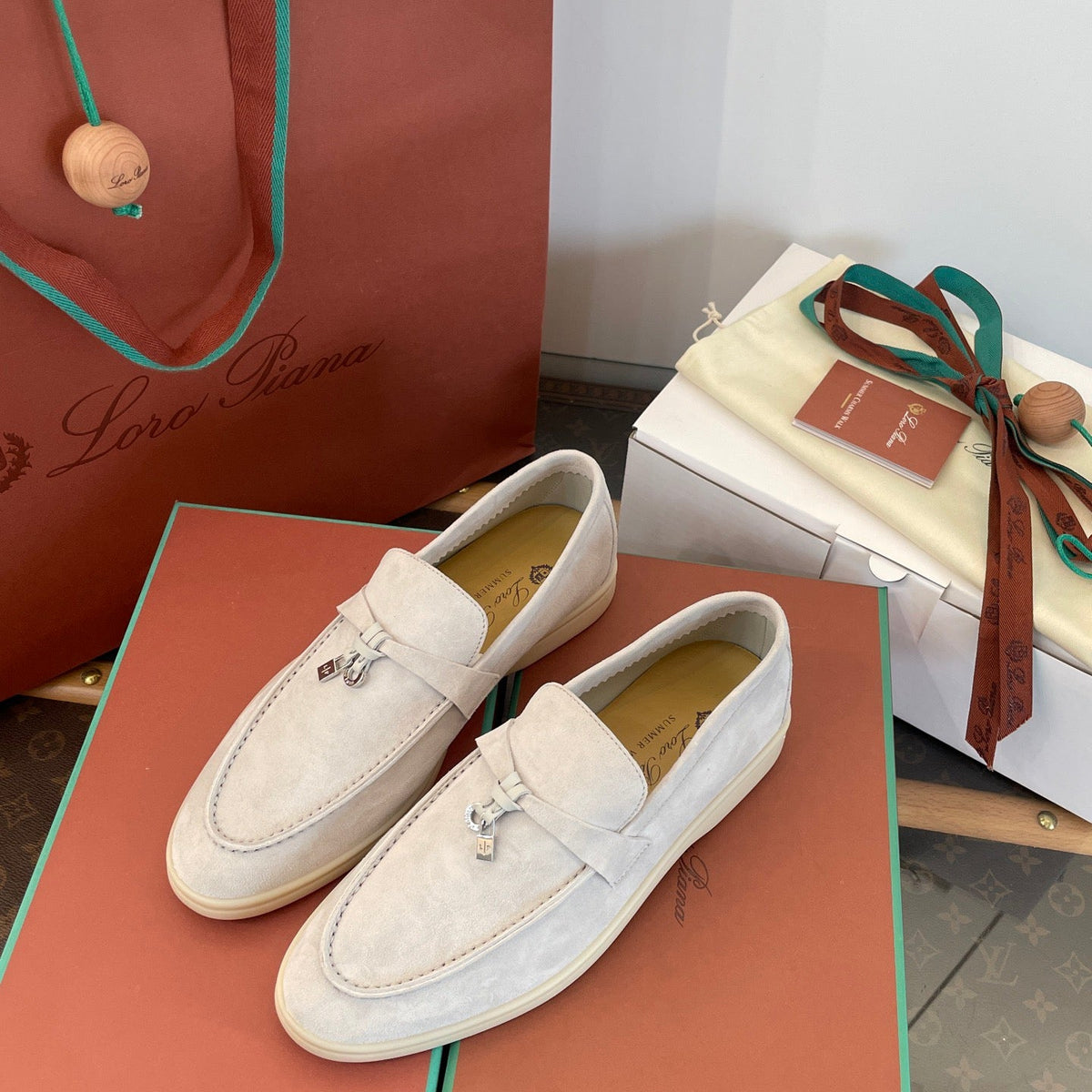 LORO P SUMMER CHARMS LOAFERS
