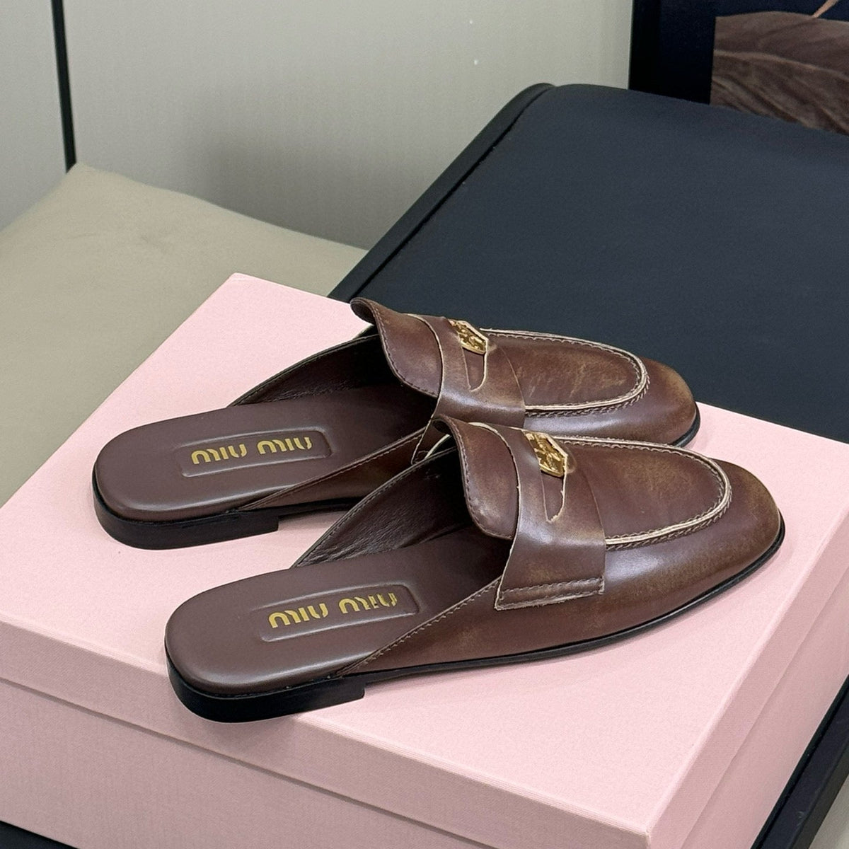 MIU M LOAFERS