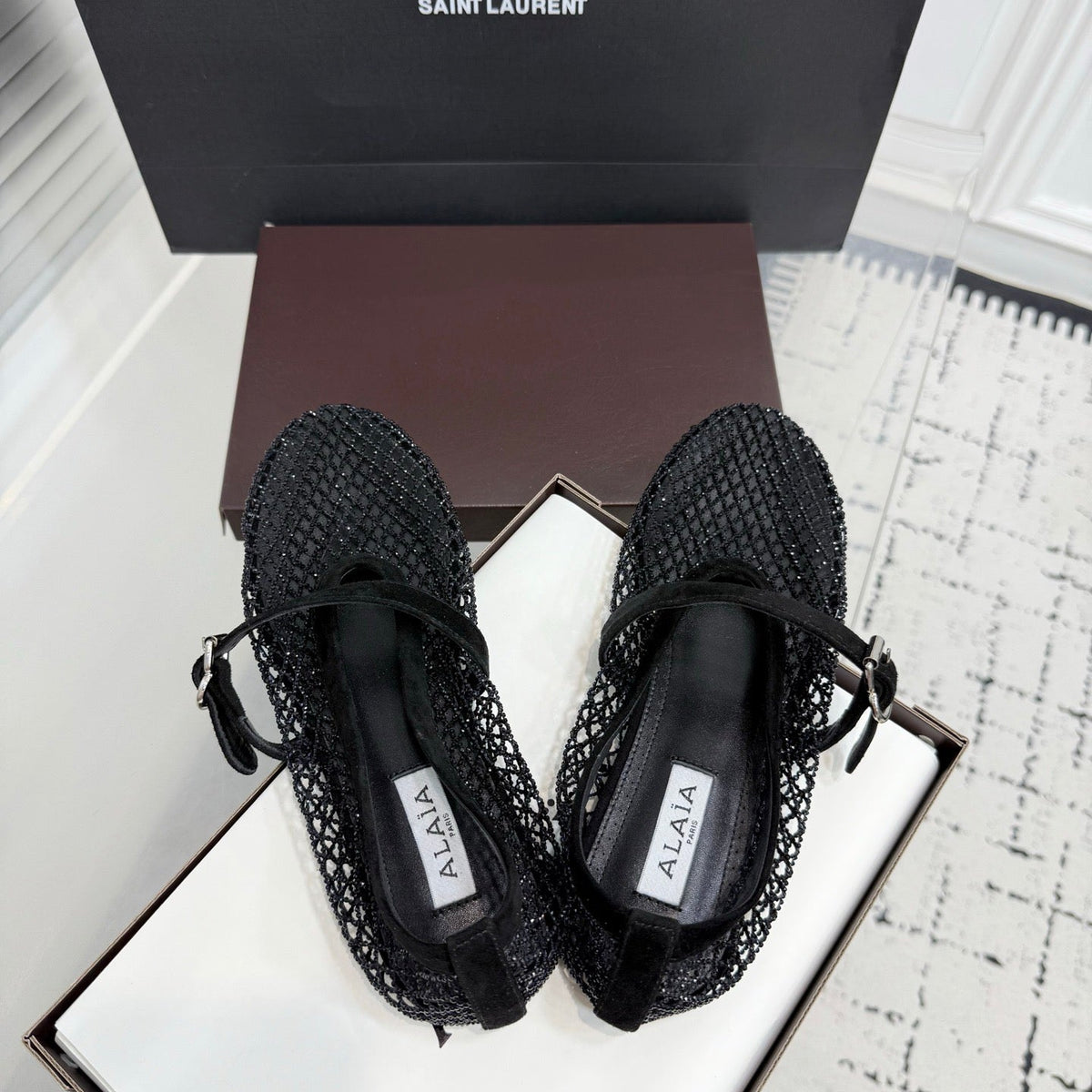 ALAIA BALLET FLATS