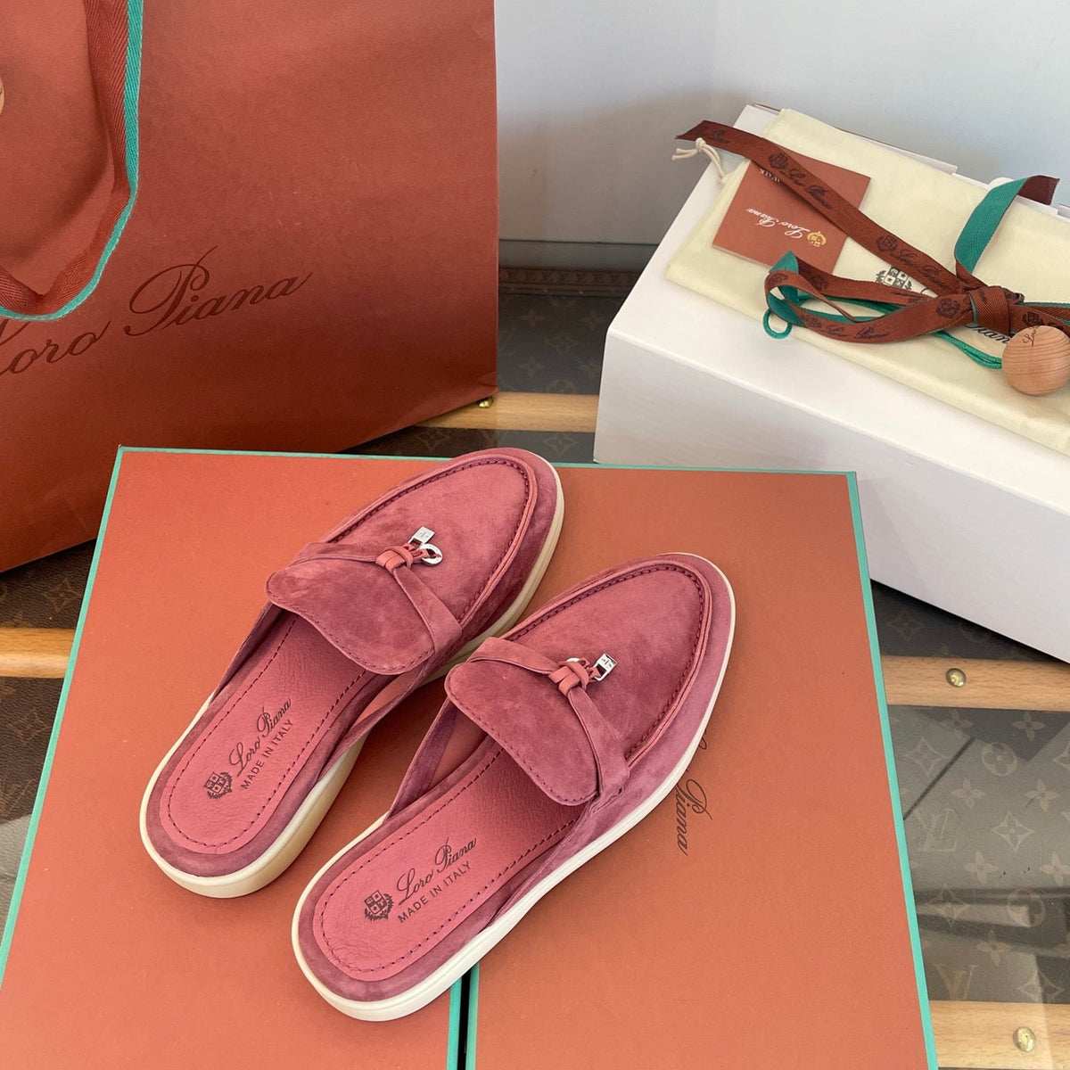 LORO P SUMMER CHARMS LOAFERS
