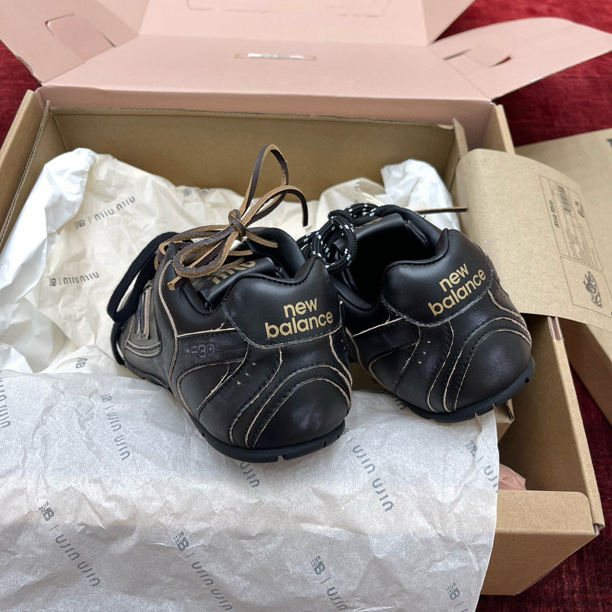 MIU M x NEW BALANCE TRAINERS