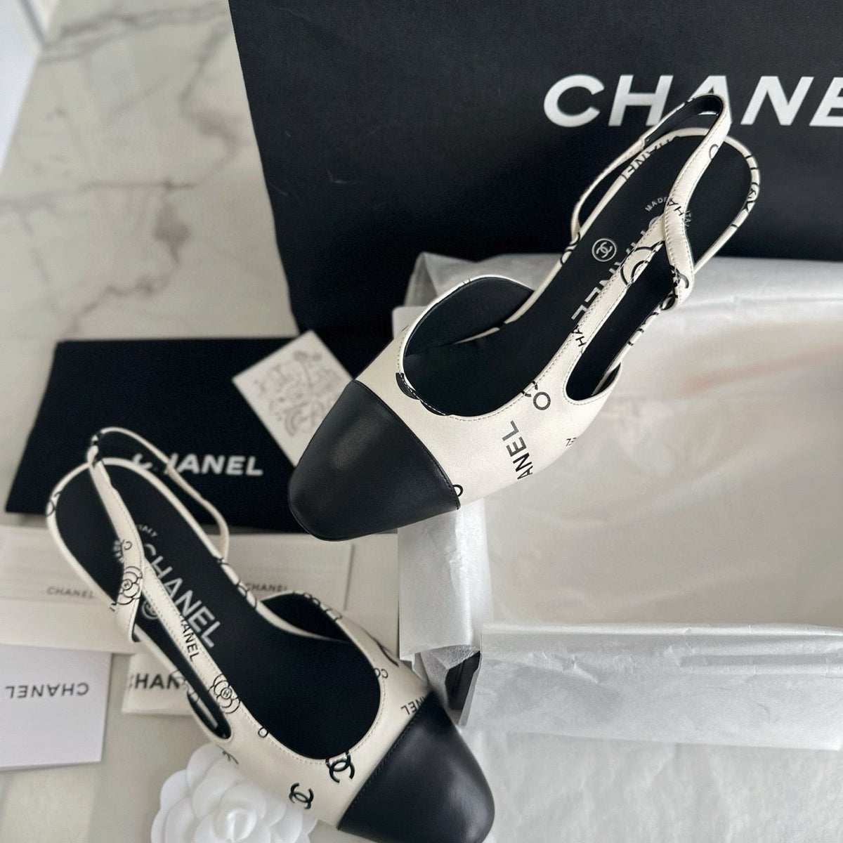 CC SLINGBACK HEELS