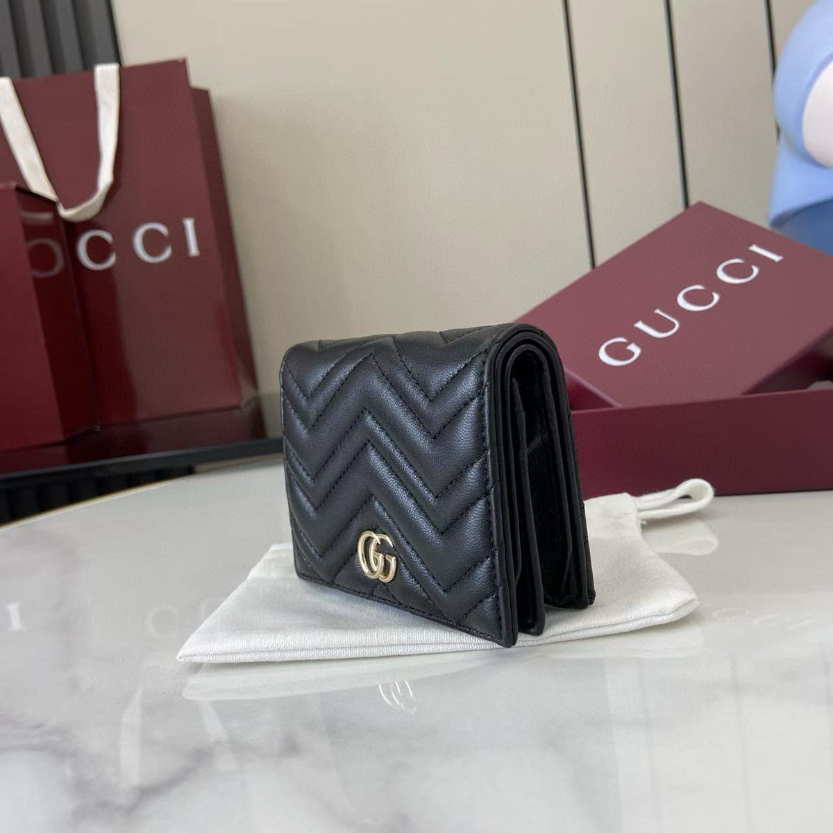 GG MARMONT SMALL WALLET