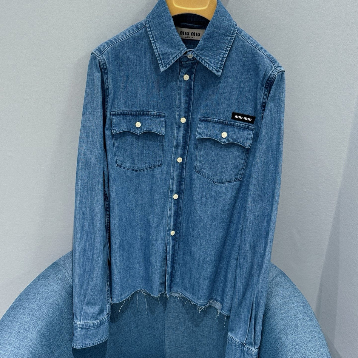 MIU M DENIM SHIRT