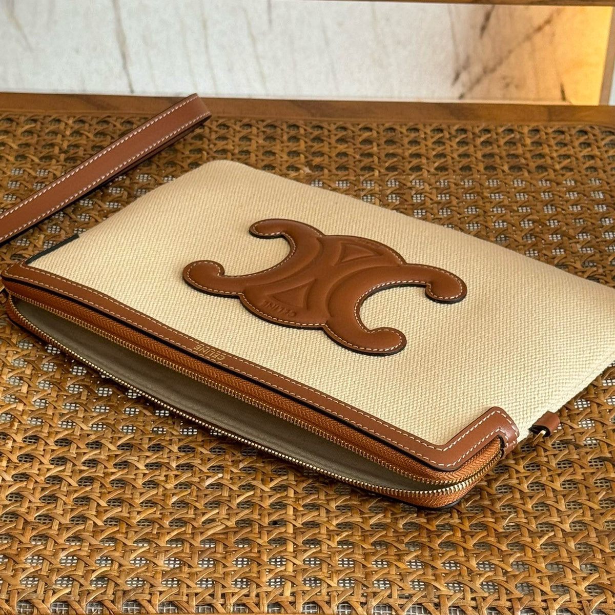 CEL SMALL POUCH WITH STRAP