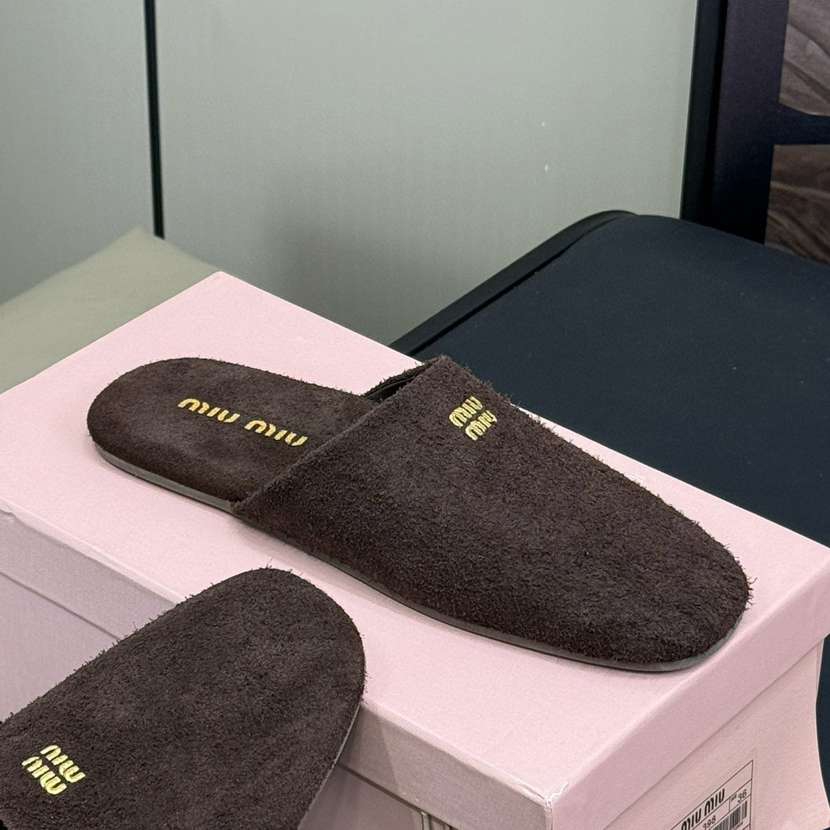 MIU M SLIPPERS