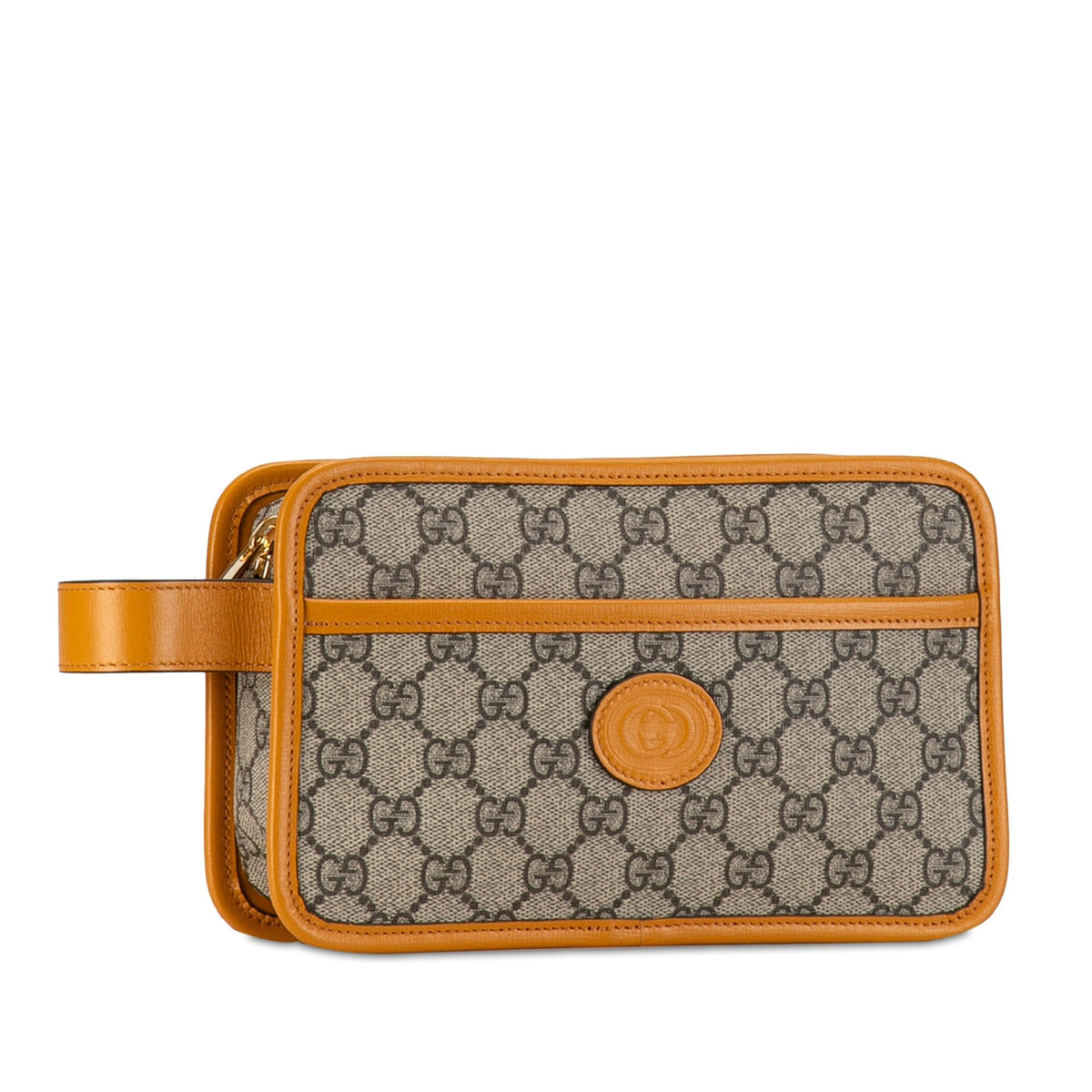 GUCCI GG Supreme Interlocking G Clutch Clutch Bag